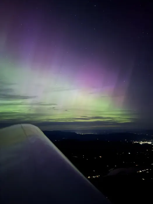 Northern lights at 6,500 ft in Northern Idaho